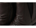 Ботинки Clarks Hearth Rose из кожи с эффектом смятия и высотой до икры