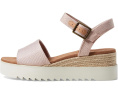 Сандалии TOMS Diana на платформе с регулируемым ремешком и стелькой OrthoLite