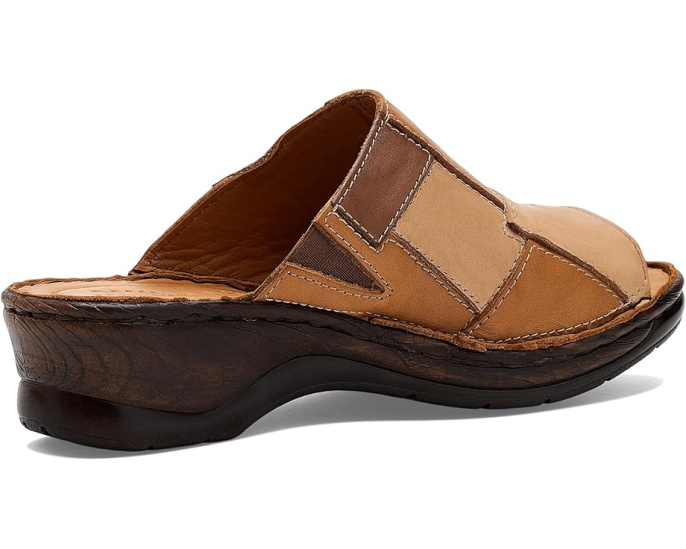 Сандалии Spring Step Nivara из кожи с платформой под дерево