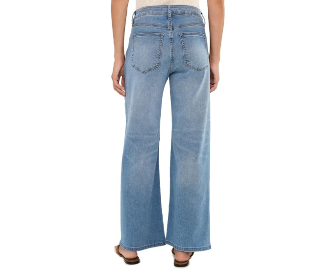 Джинсы KUT from the Kloth Petite Jean High-Rise Wide Leg Loveliness