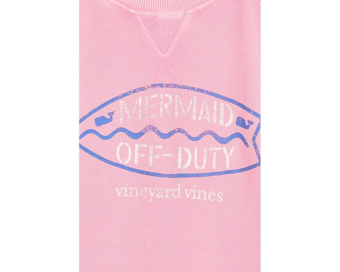 Детская толстовка Vineyard Vines Terry из махры Neon Bloom