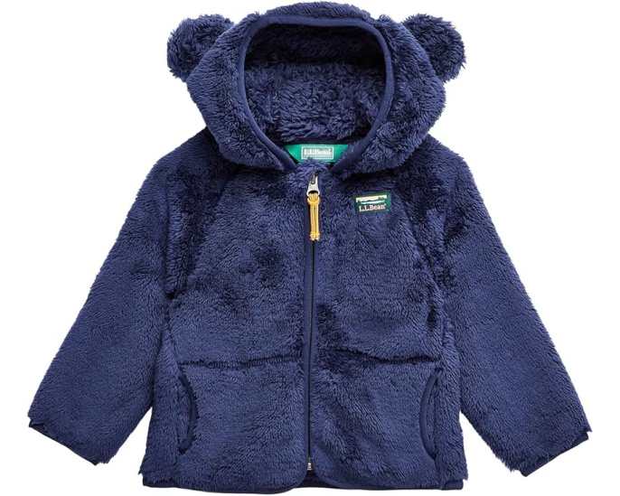 Толстовка L.L.Bean Hi-Pile Fleece Jacket для малышей с ушками на капюшоне