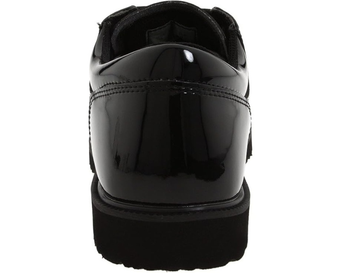 Bates Footwear High Gloss Uniform Oxford туфли с глянцевым верхом