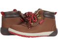 Детские ботинки Merrell Kids Bare Steps Boots 2.0 на шнуровке с кожаным верхом