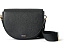 Сумка через плечо ECCO Saddle Bag из черной тесненой кожи