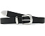 Узкий кожаный ремень Madewell Skinny Leather Western с металлической пряжкой