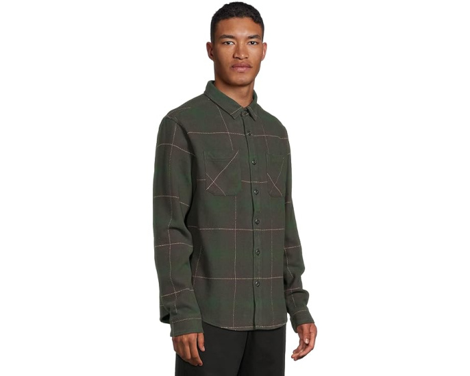 Рубашка Quiksilver Dna Flannel из мягкого хлопка