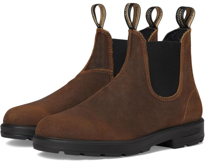 Ботинки Chelsea Blundstone Original Suede из вощеного нубука