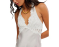 Free People Скользящее платье миди Petal Party с цветочным кружевом