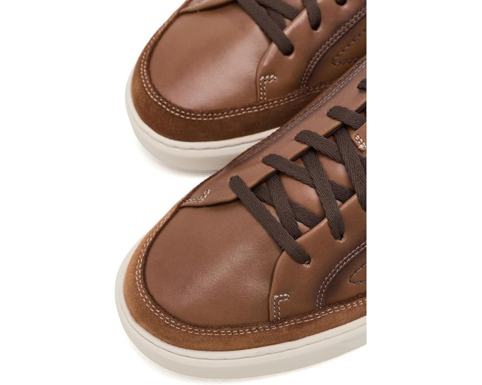 Clarks Code C Tie кожаные кеды на шнуровке