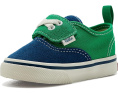 Кроссовки Vans Kids Old Skool V с двумя застежками на липучке и усиленным мыском