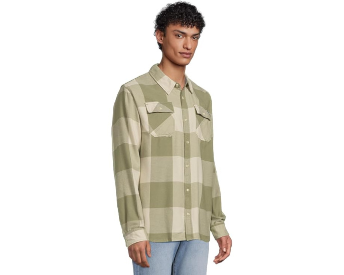 Рубашка Daybreak Flannel от Salty Crew классического кроя