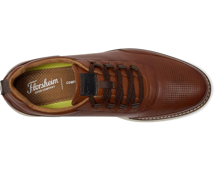 Слипоны Florsheim Launch Elastic Lace с эластичными шнурками и стелькой Comfortech