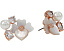 Серьги-гвоздики Kate Spade New York Precious Pansy Cluster с эмалью