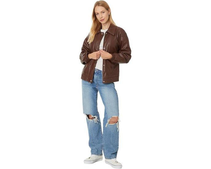 Куртка-бомбер Levi's из искусственной кожи