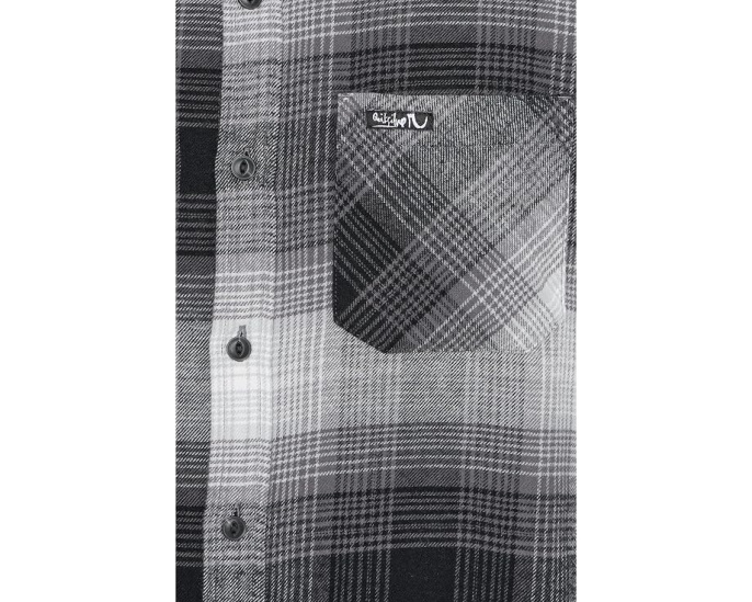 Рубашка Avalon Flannel от Quiksilver с рисунком плед