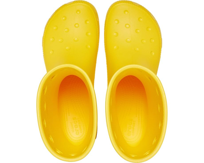 Резиновые сапоги Crocs Classic Rain Boot на платформе