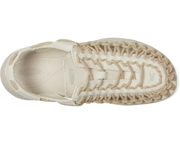 Сандалии KEEN Uneek Astoria Canvas с эластичными шнурками и пеной для амортизации