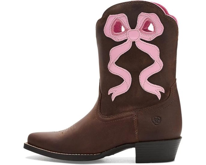 Lil Beaux D Toe Western Boots (Toddler/Little Kid/Big Kid)