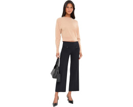 Брюки Elliott Lauren Control Stretch с широкой штаниной и эластичным поясом