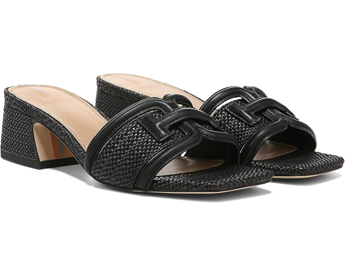 Сандалии Waylon с открытым квадратным носком и логотипом от Sam Edelman