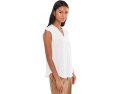 Блузка Vince Camuto V-Neck с рюшами на рукавах