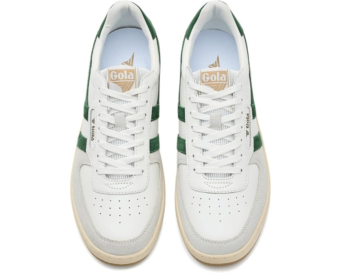 Кроссовки Gola Hawk из комбинации кожи и замши