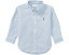 Polo Ralph Lauren Kids Рубашка из хлопкового оксфорда для младенцев