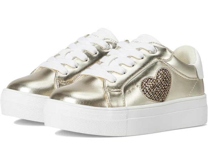 Детские кроссовки Kurt Geiger London Kids Mini Luckson Heart с сердечком