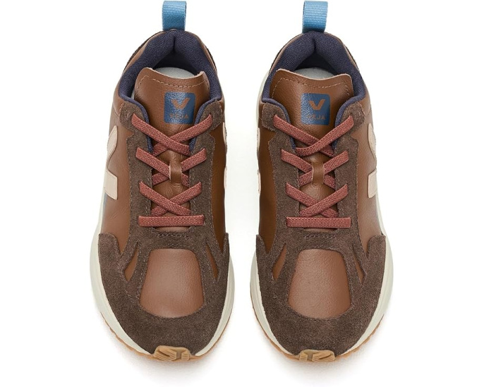 Детские кроссовки VEJA Small Canary X Bonpoint на эластичных шнурках