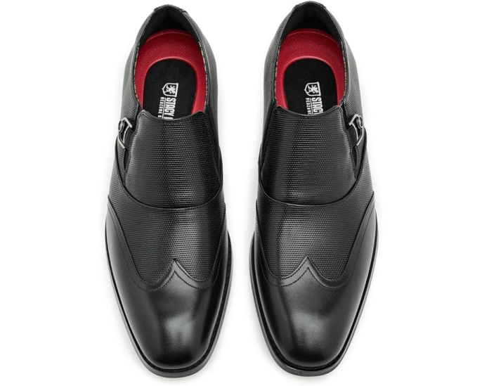 Лоферы Stacy Adams Lockwood slip-on с декоративным wingtip орнаментом