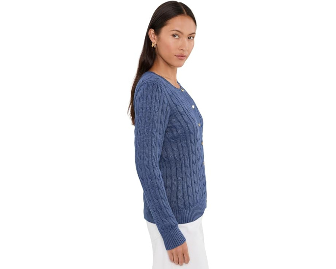 Кардиган Lauren Ralph Lauren Petite из хлопка с косами