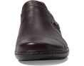 Мокасины Clarks Cora Poppy из текстурированной кожи и текстиля