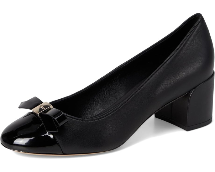 Балетки Kate Spade New York Deco Bow из гладкой кожи с бантом
