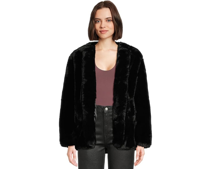 Куртка Blank NYC из искусственного меха с карманами