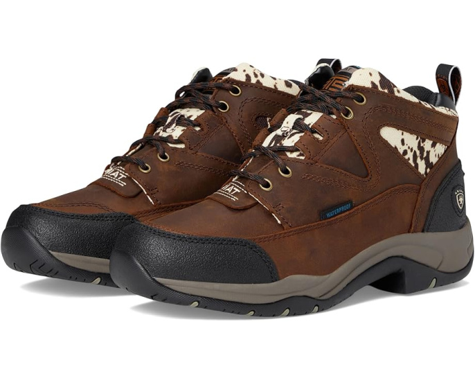 Водонепроницаемые ботинки Terrain Waterproof Ariat с шнуровкой
