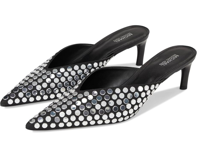 MICHAEL Michael Kors мюли Kasia Mule Pump с металлическим мыском и каблуком-рюмочкой