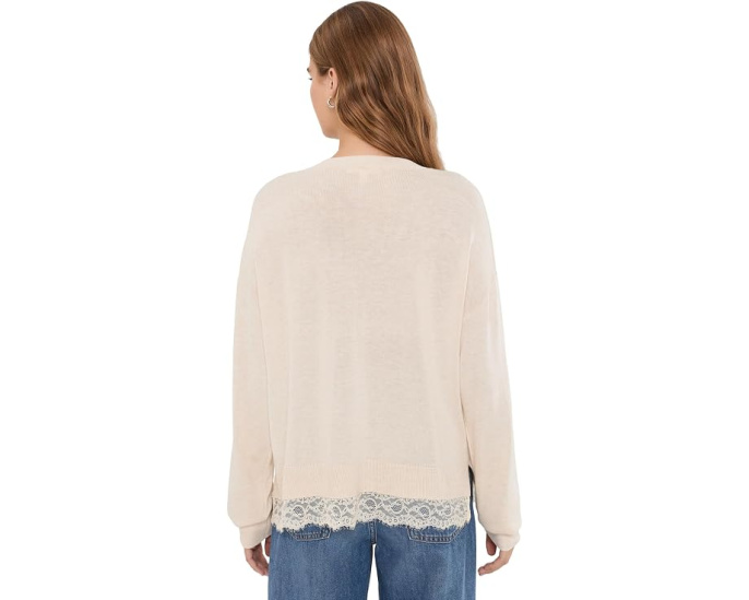 Georgie Lace Trim Pullover