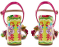 Сандалии Masen на каблуке от Blue by Betsey Johnson с цветочным декором