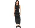 Varley трикотажное платье Beesley Stitch Knit Midi