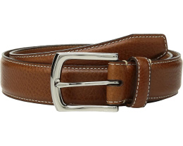 Ремень Johnston & Murphy Topstitch из итальянской кожи шириной 3.5 см