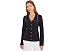 Блузка Lettuce Trim V-Neck Long Sleeve Button-Down от CeCe с V-образным вырезом