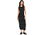 Varley трикотажное платье Beesley Stitch Knit Midi