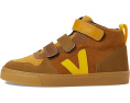Детские кроссовки VEJA Small V-10 M из замши на липучке
