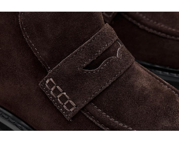 Ботинки Madewell Rory Lug с квадратным носком из замши
