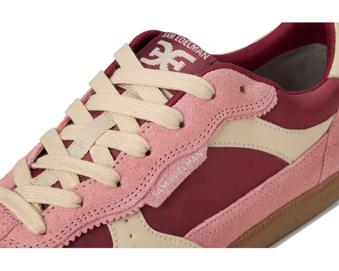 Кроссовки Sam Edelman Kallen 2 Lace-up из замши и нейлона