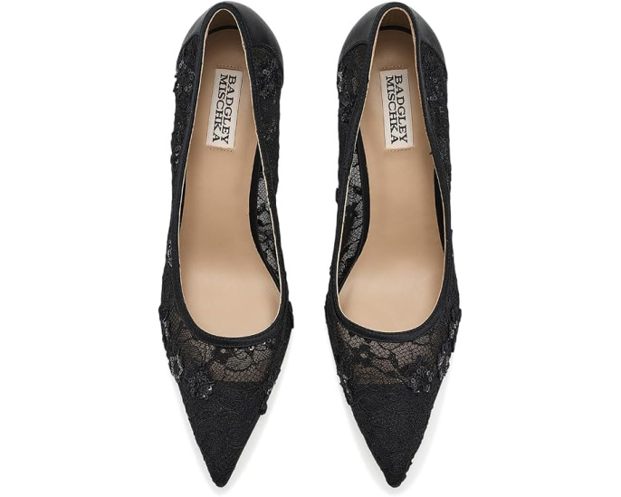 Туфли Rania с цветочным узором от Badgley Mischka