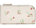 Бифолд кошелек Devin Vibrant Buds Small от Kate Spade New York с принтом цветов