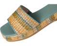 Сандалии Jack Rogers Bay Flatform на платформе с верхом из кожи и подошвой из резины