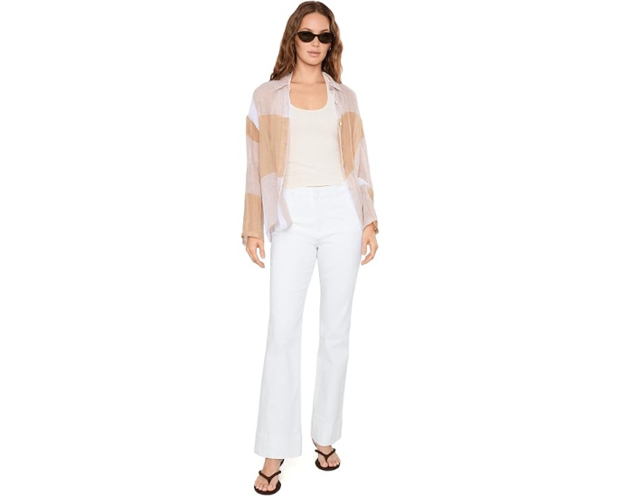 Джинсы Stella High-Rise Fab Ab Flare от KUT from the Kloth оптически белые